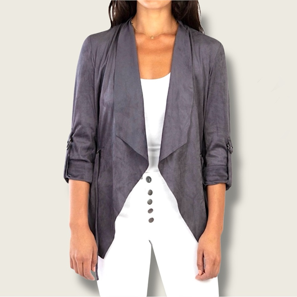 KUT Faux Seded Jacket Xsmall New